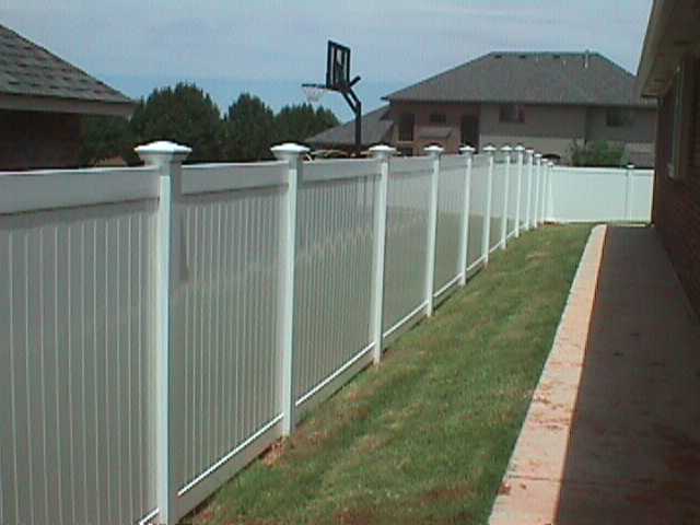 vinyl fence