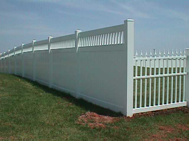 vinyl fence